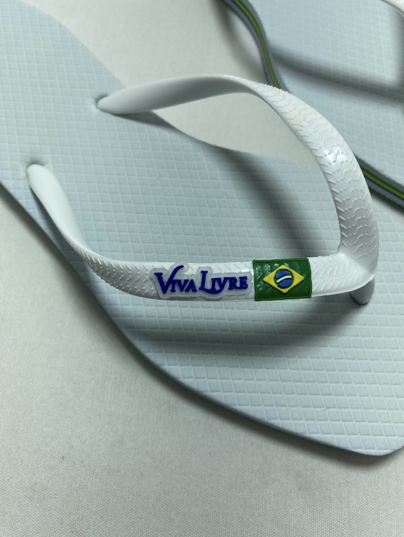 Conjunto Chinelo Par Perfeito Brasil - Imagem 2
