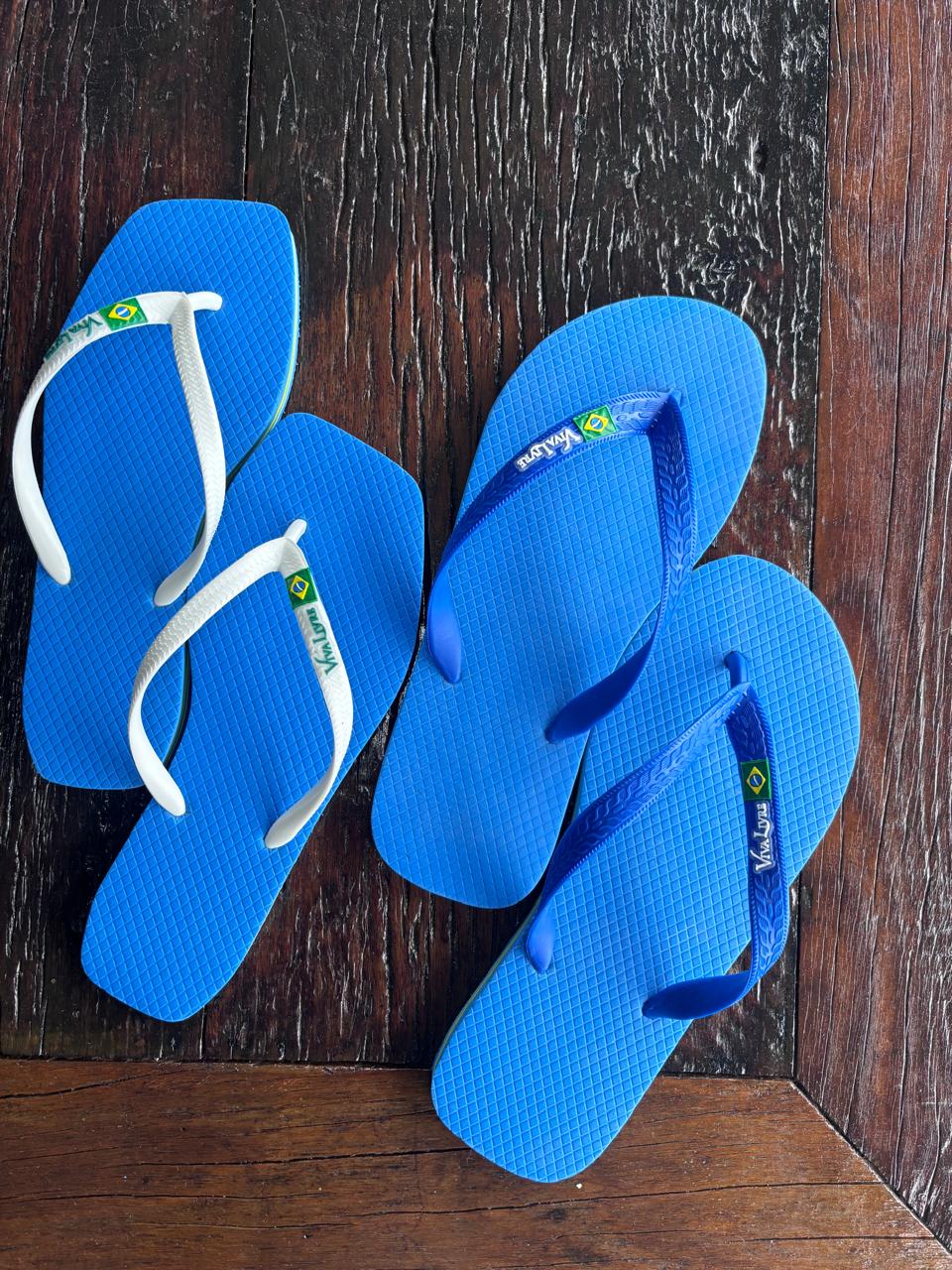 Conjunto Chinelo Par Perfeito Brasil